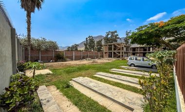 Activo Inmobiliario En Cieneguilla /Casa Y Hospedaje