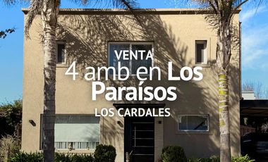CASA 4 AMBIENTES EN VENTA, BARRIO LOS PARAISOS, LOS CARDALES