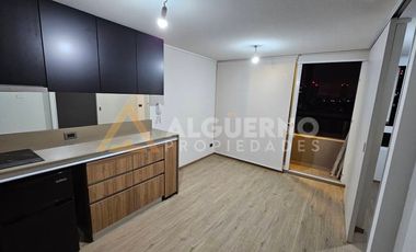 ARRIENDO DPTO NUEVO 1D1B SANTA ELISA 460 METRO LO OVALLE