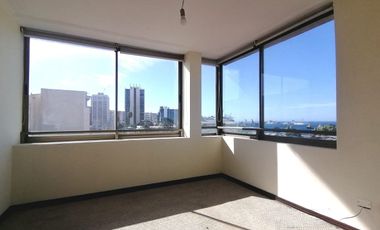 VENTA DEPARTAMENTO CON VISTA AL MAR EN BARRIO CON EXCELENTE CONECTIVIDAD , VALPARAÍSO