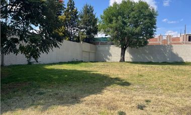 Terreno en fraccionamiento en venta,  San Andres Cholula Puebla