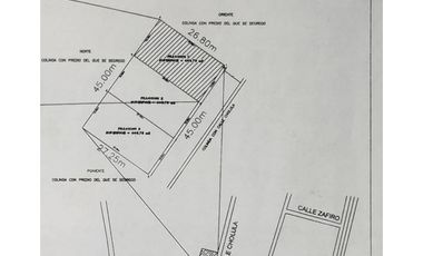 Terreno en fraccionamiento en venta,  San Andres Cholula Puebla