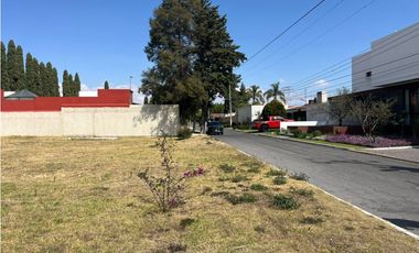 Terreno en fraccionamiento en venta,  San Andres Cholula Puebla