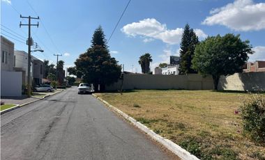 Terreno en fraccionamiento en venta,  San Andres Cholula Puebla