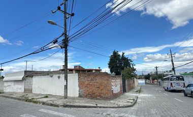 Terreno Esquinero Venta Carcelén Industrial