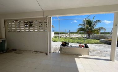 CASA A LA OROLLA DEL MAR EN SISAL PUERTO, YUCATAN