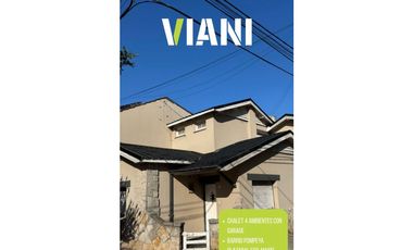 CHALET DE 4 AMBIENTES - BARRIO POMPEYA