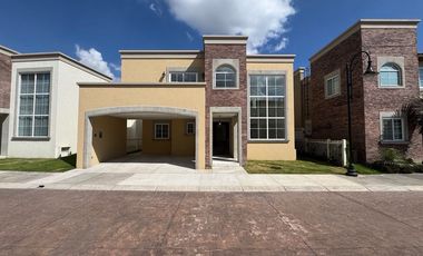 Casa nueva renta Metepec en Residencial Portofino modelo Alessandra