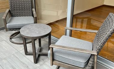 Departamento en renta en ID Vertical Satélite, 3 recamaras, amenidades con patio