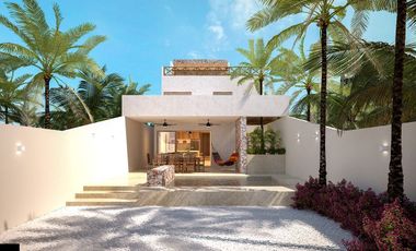 CASA EN VENTA MERIDA, PLAYA SAN CRISANTO, MOD. KUXTAL EN 2DA FILA, A 4 MESES.