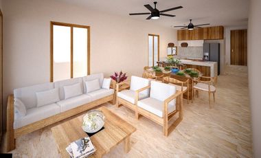 CASA EN VENTA MERIDA, PLAYA SAN CRISANTO, MOD. KUXTAL EN 2DA FILA, A 4 MESES.