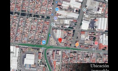 Terreno de 2243 m cerca de la Central de Abastos  (D)