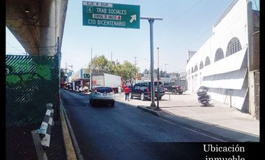 Terreno de 2243 m cerca de la Central de Abastos  (D)