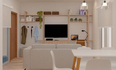 Departamento con cochera y patio