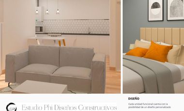 Departamento con cochera y patio