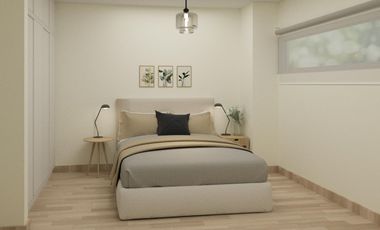 Departamento con cochera y patio