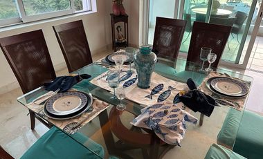 Departamento en renta Cond. Delfines, Nuevo Vallarta, Nayarit