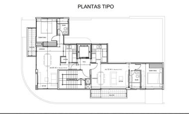 Departamento en venta un dormitorio sexto piso con balcón al frente sobre calle 17 esquina 42