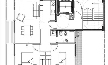 Departamento en venta 3 Amb. Quilmes - Piso entero