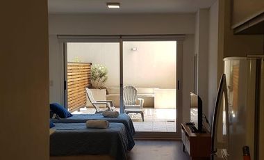 Departamento monoambiente con patio propio en alquiler temporal - Palermo