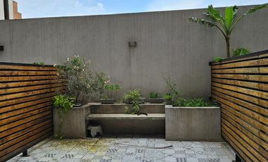 Departamento monoambiente con patio propio en alquiler temporal - Palermo