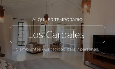 CASA ALQUILER TEMPORARIO LOS CARDALES