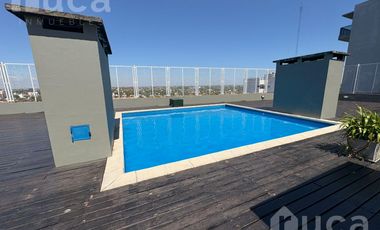 Departamento 3 amb en alquiler en Av Maipu, con pileta, cochera, seguridad 24 hs