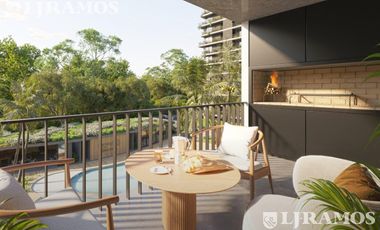 Departamento monoambiente en venta en BRICKELL REMEROS