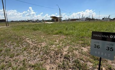 Lote en Abras de Mantiales 416 mts. APTO DUPLEX