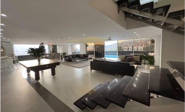 Apartamento lujoso en el Poblado para la renta amoblada, piso 5