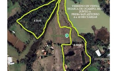 RANCHO EN VENTA EN HUASCA DE OCAMPO, HIDALGO