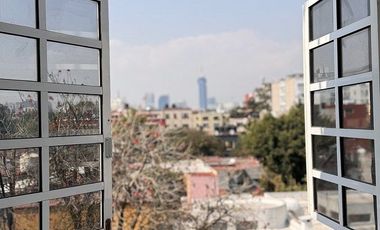 RENTA CUARTO EN AZOTEA CON BAÑO PROPIO Y COCINA EQUIPADA, COL NARVARTE