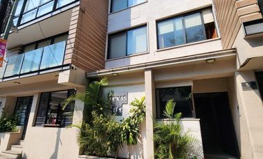 RENTA DEPA EN NAPOLES. BALCON, 3 RECAMARAS, 2 BAÑOS, 1 EST.