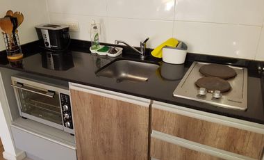 Departamento monoambiente con patio propio en alquiler temporal - Palermo Hollywood