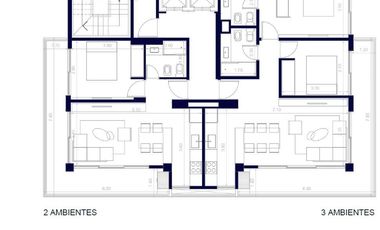 Venta Departamento 3 Ambientes con terraza privada en San Martín