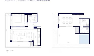 Venta Departamento 3 Ambientes con terraza privada en San Martín