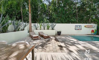 Residencia contemporánea en Senderos de Mayakoba