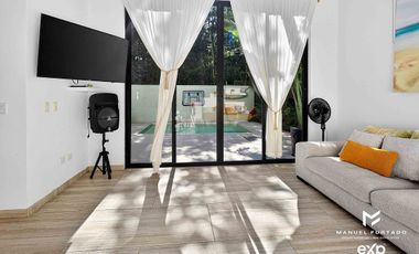 Residencia contemporánea en Senderos de Mayakoba