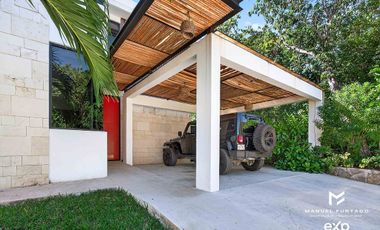 Residencia contemporánea en Senderos de Mayakoba