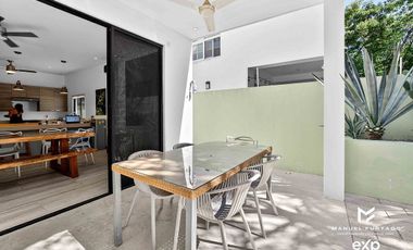 Residencia contemporánea en Senderos de Mayakoba