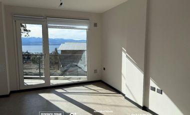 Departamento en Alquiler permanente 2 ambientes vista al lago - Bariloche