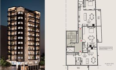 Departamento wilde dos ambientes en venta nuevo proyecto en pozo