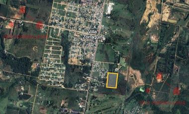 Terreno en Villa Zorraquín