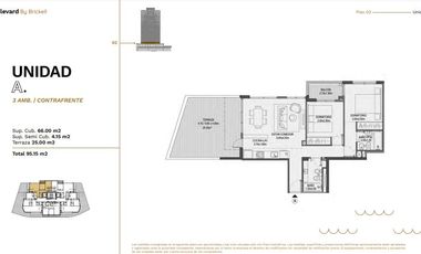 Departamento 3 ambientes en VENTA en Tigre