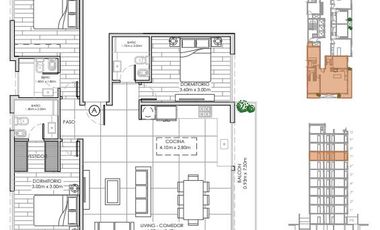 Departamento en emprendimiento a la venta