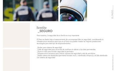 Venta Lotes de 600 mts El Paso Barrio Privado