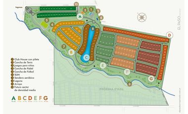 Venta Lotes de 600 mts El Paso Barrio Privado