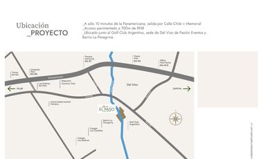 Venta Lotes de 600 mts El Paso Barrio Privado