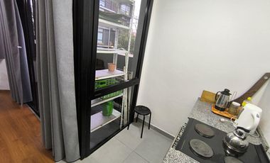 Departamento en   alquiler temporario Núñez- Saavedra monoambiente amplio semi equipado