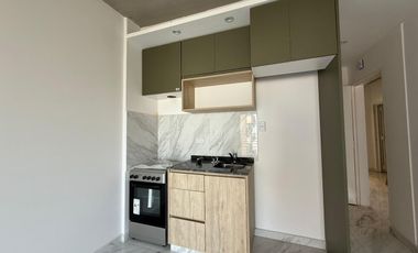 Departamento monoambiente al contrafrente con balcón en alquiler en Wilde